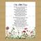 The Little Cares Poetry Watercolor Field Clover By E B Browning 8x10 Poetry Instant Wall Art Digital Download Printable DIY Vintage Verses